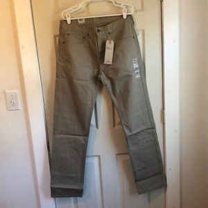 NWT Men’s Levi 505 straight leg jeans